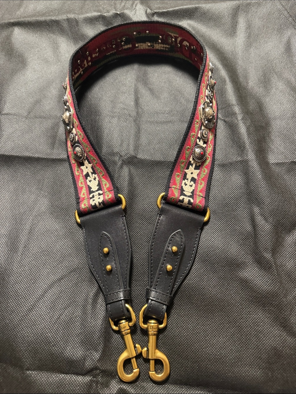 Christian Dior Patterned Bag Strap